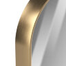 SATURN - Зеркало 500х1150 овальное Drom 1 (золото янтарь) нейтр.св. сенсор на зеркале