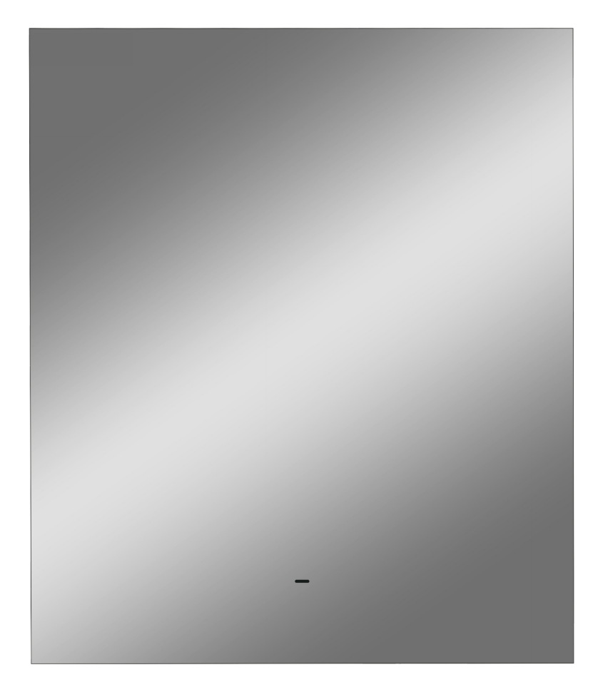 НЕМБУС - 600х700 Зеркало Led, ореол с бесконт.сенс., холод.подсветка с подогревом (Треже ЗЛП542)