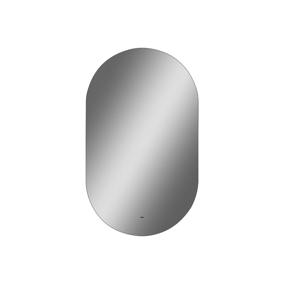 ТИТАВИН - 600х1000 Зеркало Led, ореол с бесконт.сенс., холод.подсветка с подогревом (Флер ЗЛП532)