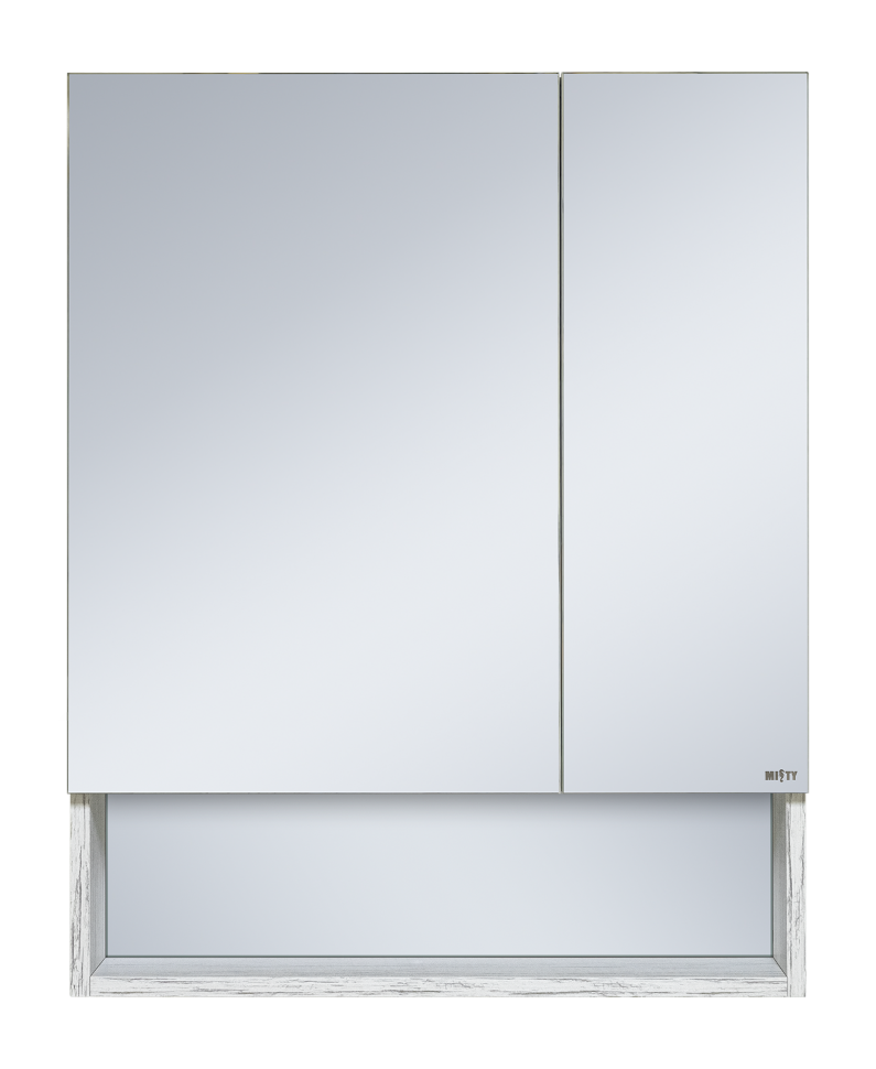 Кама - 75 Зеркало-шкаф с полочкой