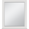 Марта - 70 Зеркало в раме белая эмаль (глянец)