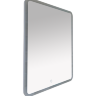 3 Неон - Зеркало LED  600х800 сенсор на зеркале  (с круглыми углами) О