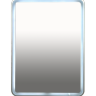 3 Неон - Зеркало LED  600х800 сенсор на корпусе (с круглыми углами) О