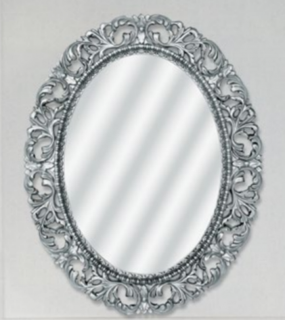 Аврора O.1021.BA.ZA col 146 Зеркало (серебро, овальное)