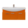 Джулия -105 Тумба подвесная оранжевая