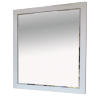 Анна - 90 Зеркало белая матовая эмаль