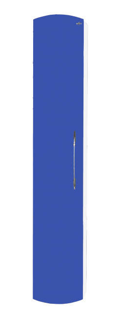 Корсика - 30 Пенал подвесной левый BL - 19M (синий)