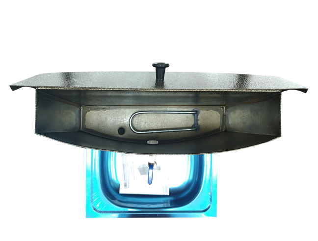 Дачный мойдодыр "Акватекс" с водонагревателем металлический 17 л бронза