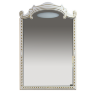 Элис - 80 Зеркало белая.патина/стекло